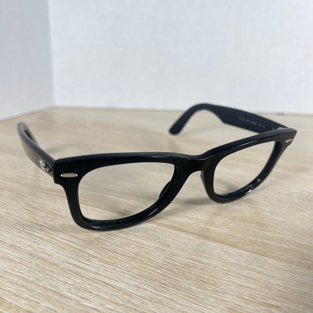 Ray-Ban RB2140 901 Wayfarer Sunglasses Black READ DESC FRAMES ONLY 50-22-150